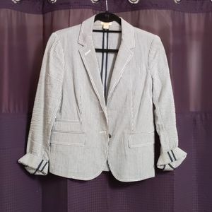 J Crew Pinstripe Blazer